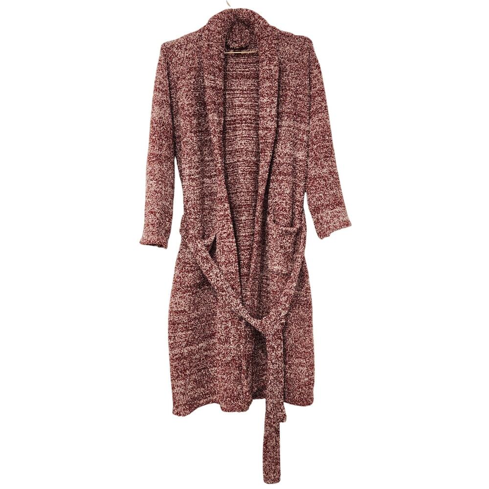 Barefoot Dreams Cozychic red robe size small - Picture 2 of 7